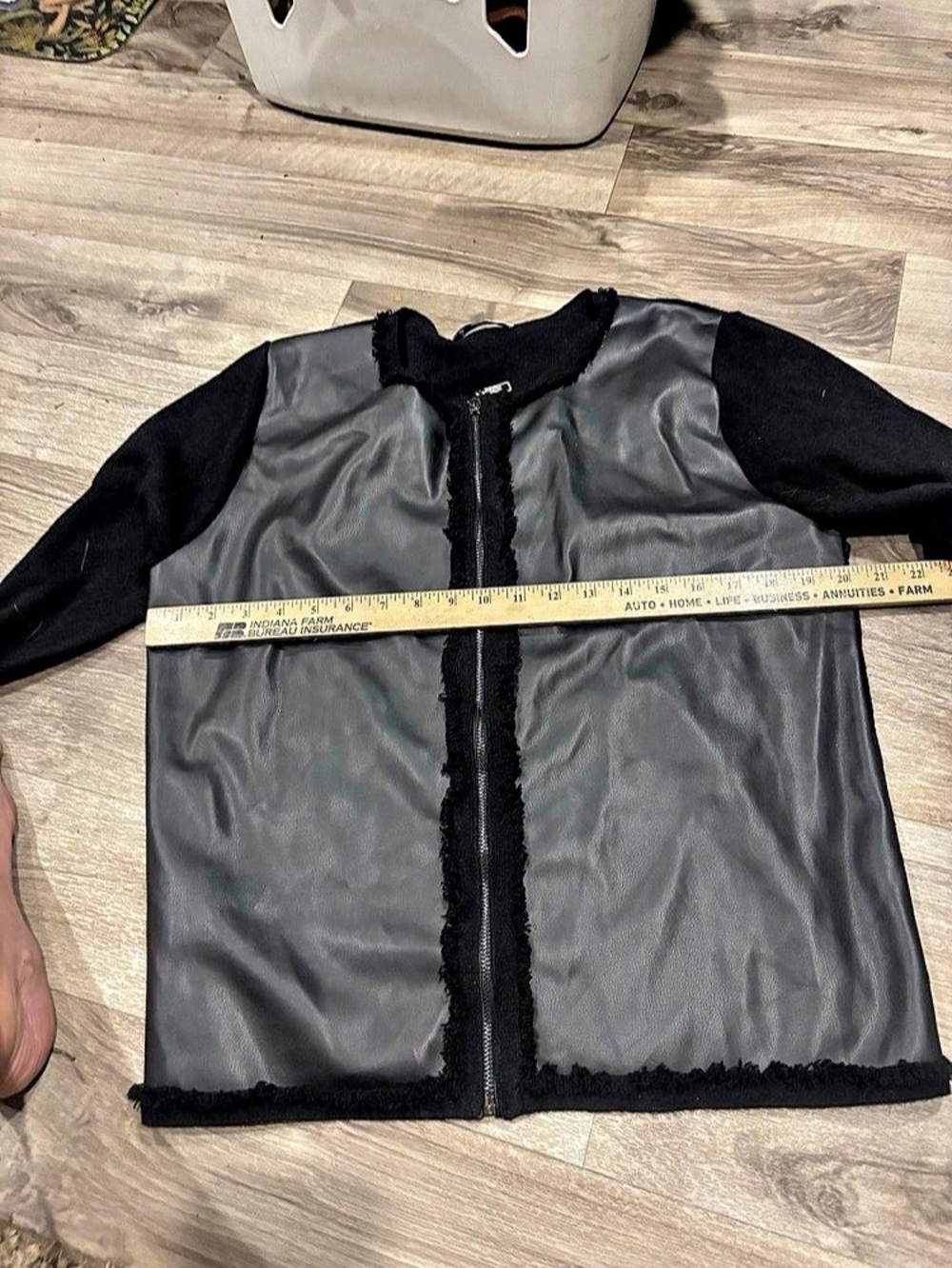 Sivoni Milano Black Moto Jacket XL